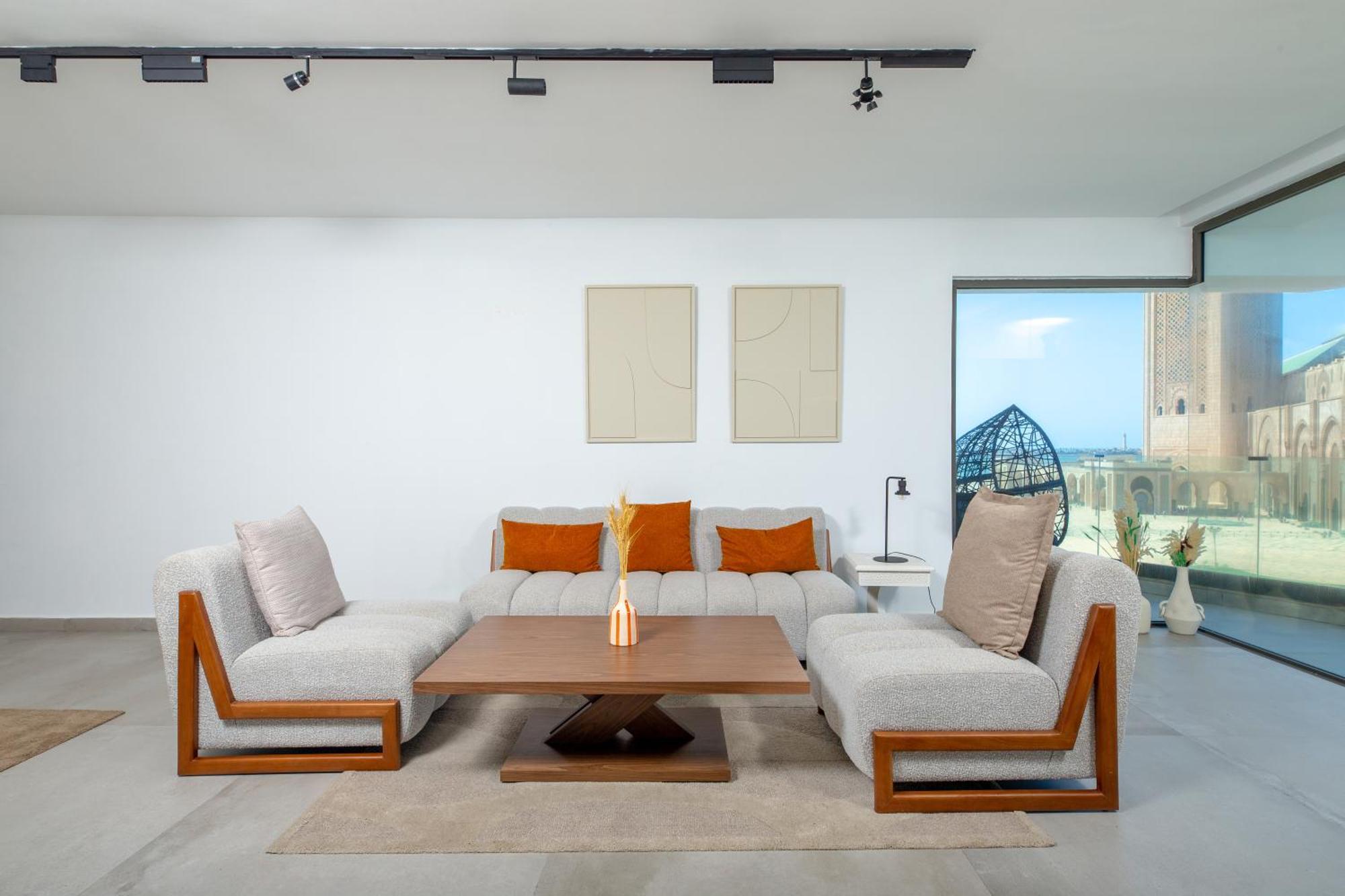 Thecasaedition - Bel Azur - Sea View & Hassan Ii Mosque Residency شقة *