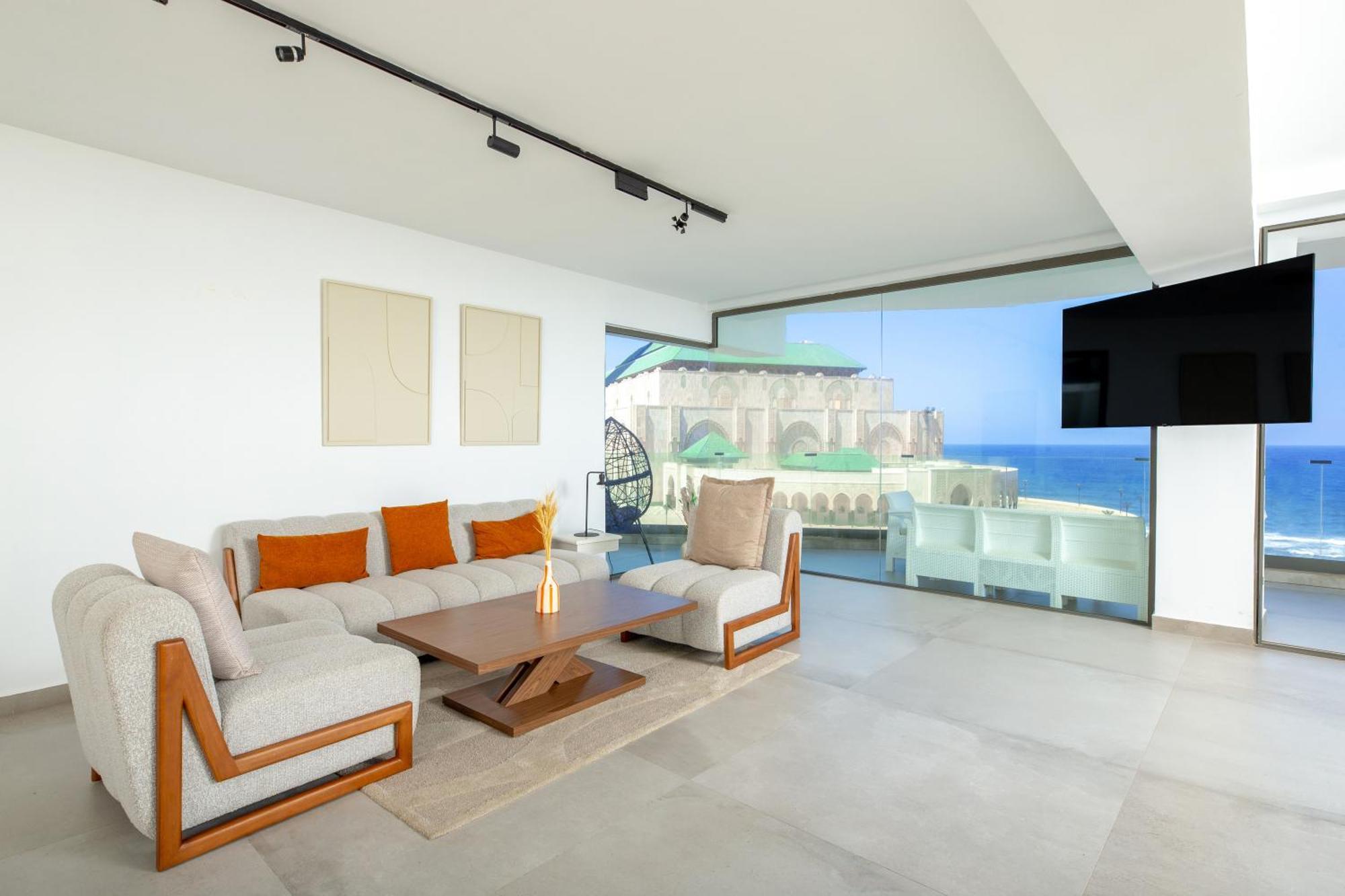 Thecasaedition - Bel Azur - Sea View & Hassan Ii Mosque Residency *
